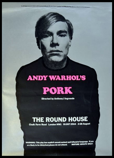 Pork Poster Camden Roundhouse 1971